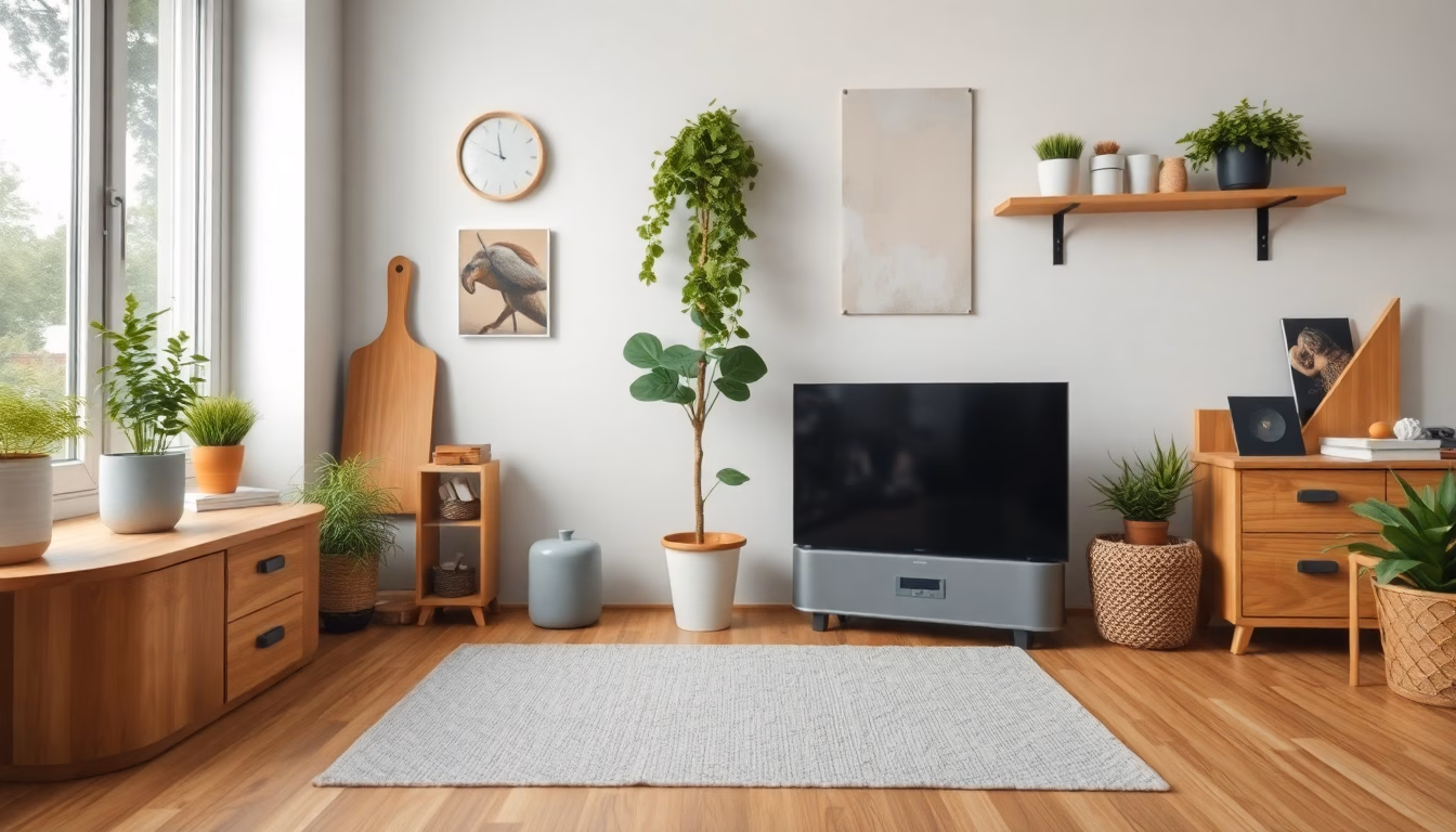 Moderne Küche mit durchdachten Aufbewahrungslösungen