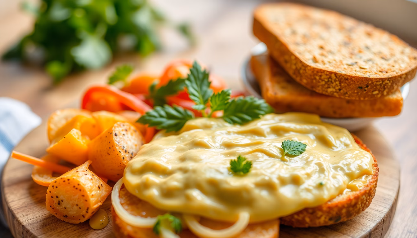 Leckerer, bunter Eintopf in einem Topf.