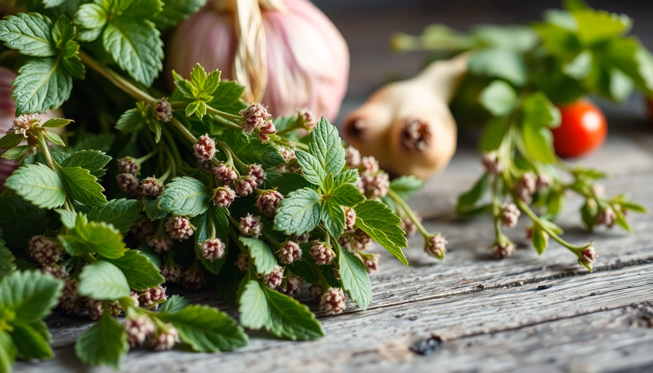Frische Kräuter in Aufbewahrungsbehältern