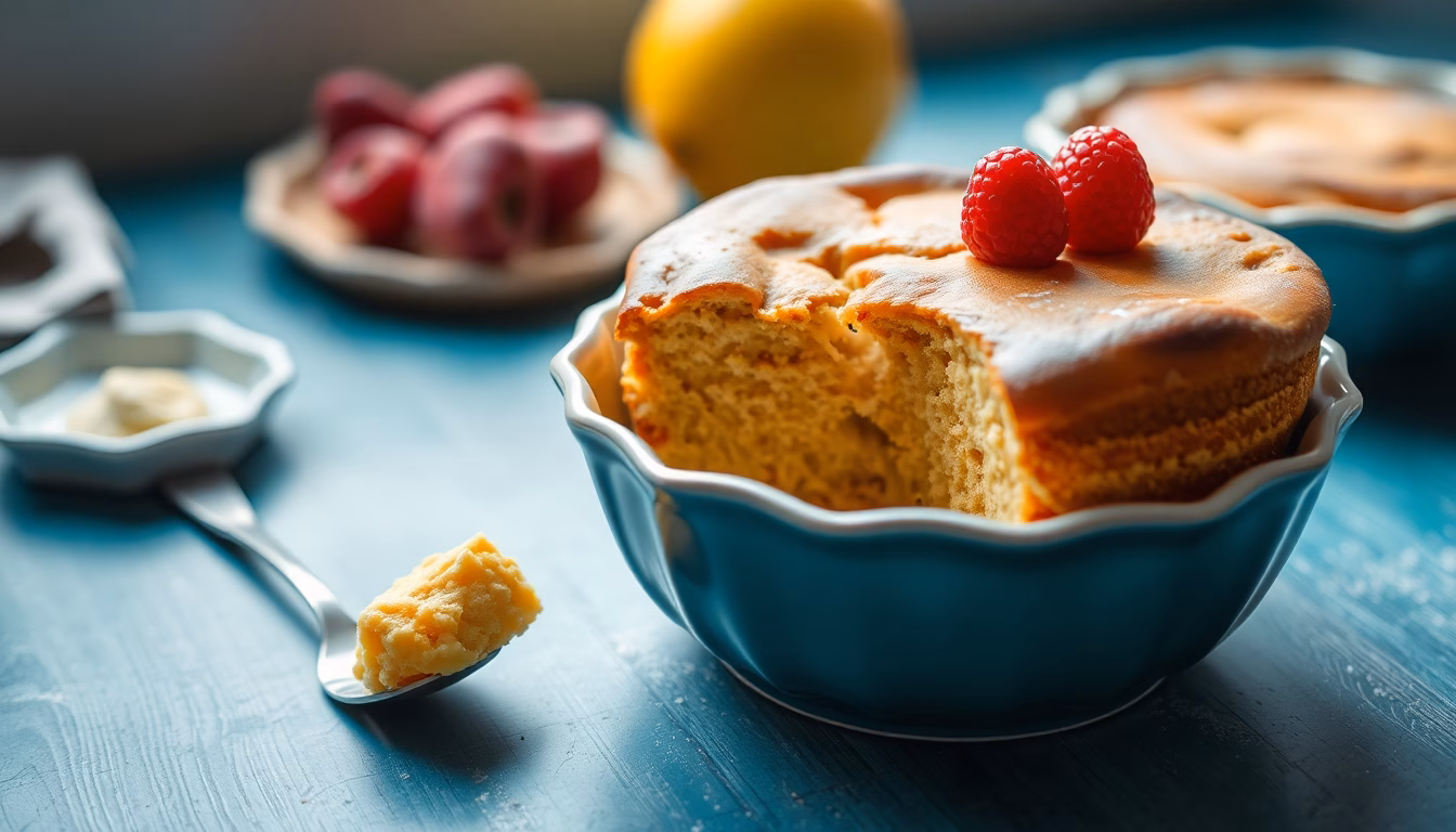Saftige Kuchenscheibe mit feuchter Textur
